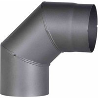 Ofenrohrbogen 90°, ø 150 mm, grau fest ohne Tür von FIREFIX