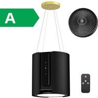 Zentrale Inselhaube a 380m ³/ h 39.5cm - Dunstabzugshaube mit 9 Geschwindigkeiten - Aufgehängte Recycling-Haube - Schwarz - Energieklasse a - Firegas Zentrale Inselhaube a 380m ³/ h 39.5cm - Dunstabzugshaube mit 9 Geschwindigkeiten - Aufgehängte Recycling-Haube - Schwarz - Energieklasse a - Firegas von FIREGAS