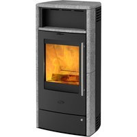 FIREPLACE Kaminofen »Torino«, grau, Speckstein, 6 kW, Dauerbrand geeignet - schwarz von FIREPLACE