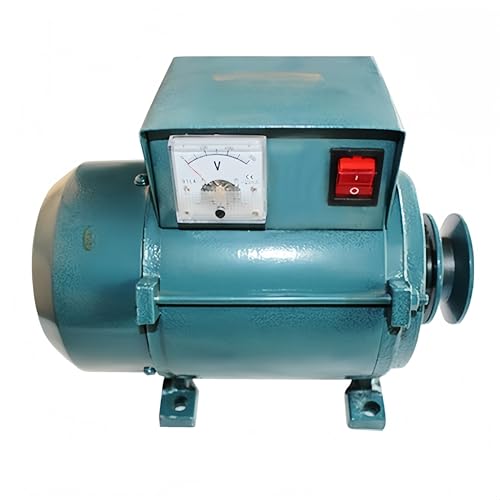 3500W 220V Permanentmagnet Bürstenloser Generator Reiner Kupferkern Lichtmaschine mit Spannungsregler, geräuscharmes Netzteil für Heimbeleuchtung, netzunabhängige oder Notfallsicherung (3500 W) von FIRETIDE