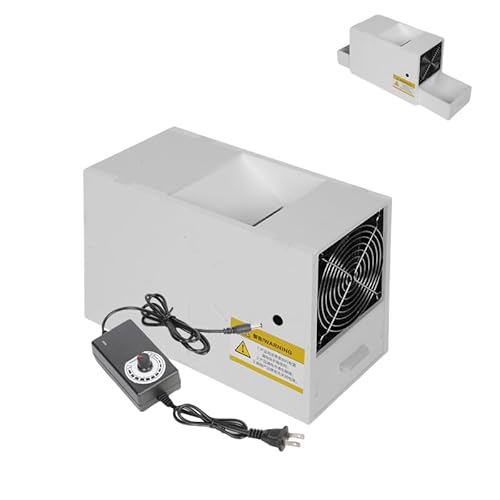 Vogelfutter Geblasene Schale Splitter Getreidereinigung Winnower Maschine Einstellbare Geschwindigkeit Vogelsamenreiniger Reinigungsmaschine mit Doppelschublade für Hirse, Getreide Vogelfutter Geblasene Schale Splitter Getreidereinigung Winnower Maschine Einstellbare Geschwindigkeit Vogelsamenreiniger Reinigungsmaschine mit Doppelschublade für Hirse, Getreide von FIRETIDE