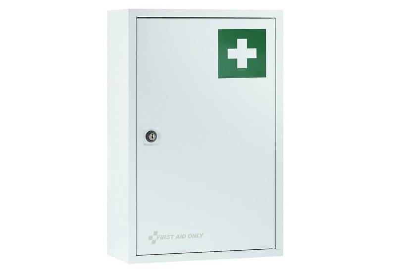 FIRST AID ONLY® Medizinschrank Medizinschrank Weiß mit 3 Fächern von FIRST AID ONLY®