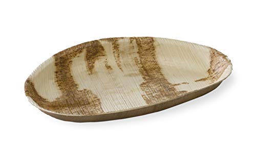 FIRST Areca Eiertablett, Palme, helles beige, 25.5 x 17.5 x 7 cm, 10 von PacknWood