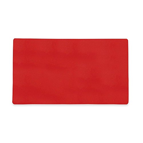 Magflex® Flexible Magnetblech Mit Glänzend Rot Trocken - Wipe - Oberfläche zum Erstellen von Scrumboards, Abnehmbar - 140mm x 80mm x 0,85mm - Pack von 100 von first4magnets