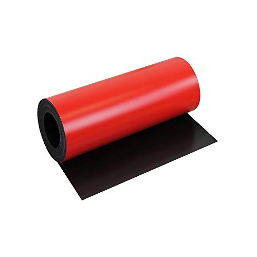 Magflex® Flexible Matt Red Magnetic Blatt zum Erstellen von Magnetbildern, Kunstwerken, Schildern Oder Displays - 300mm Breit - 5M Länge von first4magnets