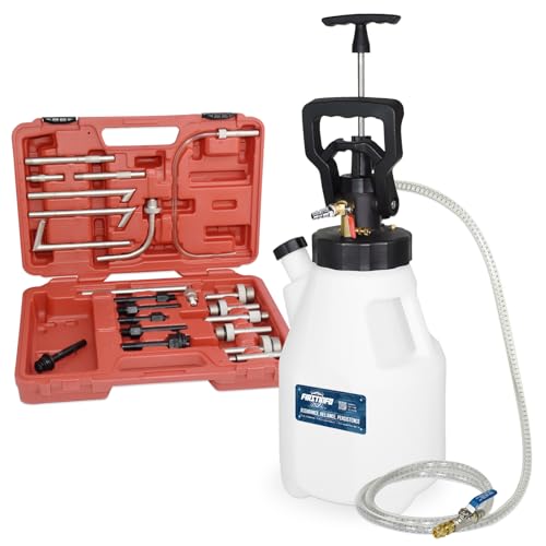 FIRSTINFO A1139HNEU | 12,5L | Manueller und Pneumatikmodus | Getriebeölwechsel Befüllgerät | mit 21 Adaptern von FIRSTINFO TOOLS FIT YOUR NEEDS