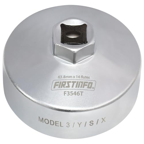 FIRSTINFO F3546T | 1/2" | 63,8mm | Ölfilterschlüssel | 14 Flöte | Für Tesla von FIRSTINFO TOOLS FIT YOUR NEEDS