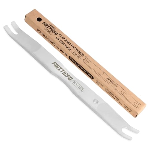 FIRSTINFO H5410B | Doppelseitiges Metallclipheberwerkzeug mit U-Form | Auto-Zierleisten-Entfernungswerkzeug von FIRSTINFO TOOLS FIT YOUR NEEDS