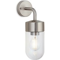 Firstlight Products - Firstlight Brisbane Wandleuchte Edelstahl IP44 von FIRSTLIGHT PRODUCTS