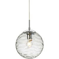 Firstlight Products - Firstlight Mercury Globe Pendelleuchte Chrom mit Klarglas von FIRSTLIGHT PRODUCTS