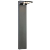 Firstlight Products - Firstlight Cyrus LED-Solarpfahl mit pir Graphit IP54 von FIRSTLIGHT PRODUCTS