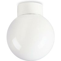 Firstlight Products - Firstlight Opal - 1 Light Opal Glass Sphere Flush Globe Deckenleuchte - 100W Weiß, B22 von FIRSTLIGHT PRODUCTS