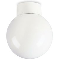 Firstlight Products - Firstlight Opal - 1 Light Opal Glass Sphere Flush Globe Deckenleuchte - 60W Weiß, B22 von FIRSTLIGHT PRODUCTS