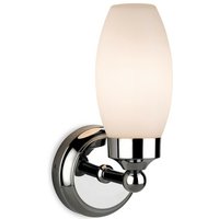 Firstlight Products - Firstlight Reef - 1 Licht Badezimmer Wandleuchte Chrom mit Opalglas IP44, E14 von FIRSTLIGHT PRODUCTS