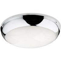 Firstlight Products - Firstlight Regis - led 1 Light Flush Light Chrom Polycarbonat, Opal Diffusor von FIRSTLIGHT PRODUCTS