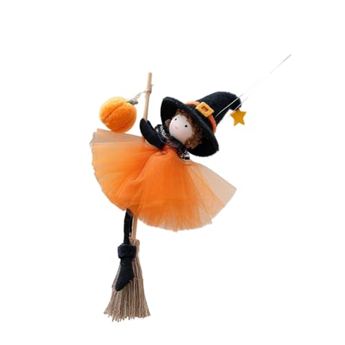 1. Halloween Hexenbesen Mädchen Hängende Ornament Mit Kürbissen Für Türfenster Mantel Innen Freien Urlaub Party Festival Witch Besen 1. Halloween Hexenbesen Mädchen Hängende Ornament Mit Kürbissen Für Türfenster Mantel Innen Freien Urlaub Party Festival Witch Besen von FIRSTXIU