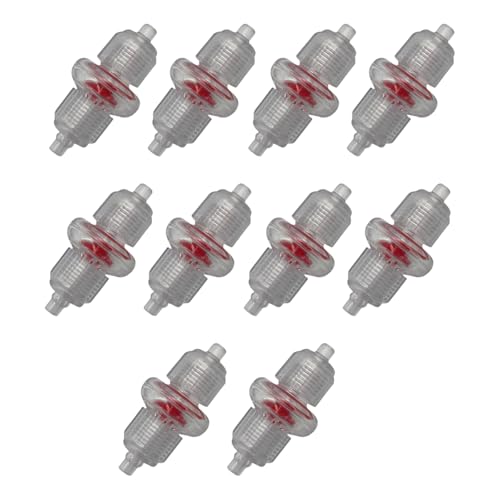 10pcs Aquariumluftpumpen Prüfen Ventile Unidirektionale Nicht Return Ventile 3/16 Zoll Schlauch Anti Backflow Fischtank Zubehör Unidirektionaler Nicht Return Für Luftpumpen von FIRSTXIU
