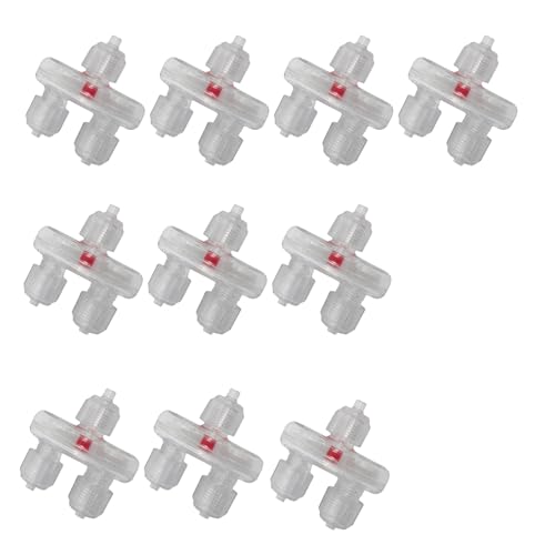 10pcs Aquariumluftpumpen Prüfen Ventile Unidirektionale Nicht Return Ventile 3/16 Zoll Schlauch Anti Backflow Fischtank Zubehör Unidirektionaler Nicht Return Für Luftpumpen von FIRSTXIU