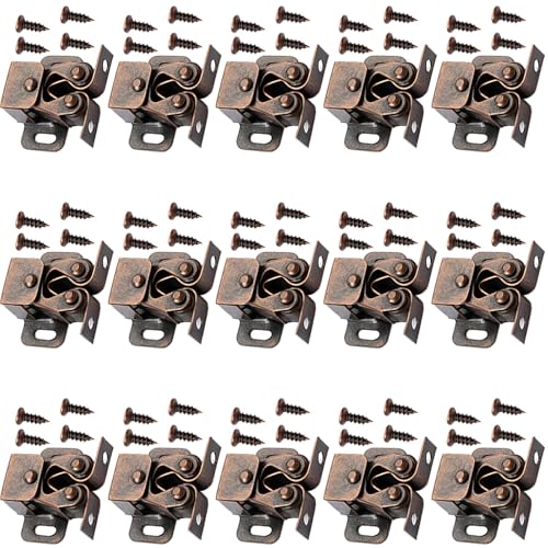 15Set Kleiderschrank Tür Schnalle Schrank Tür Doppelwalzen Fangstationschrank Kleiderschrank Latches Einfach Zu Installierende Doppelwalzenschrankschlossriegel 15Set Kleiderschrank Tür Schnalle Schrank Tür Doppelwalzen Fangstationschrank Kleiderschrank Latches Einfach Zu Installierende Doppelwalzenschrankschlossriegel von FIRSTXIU