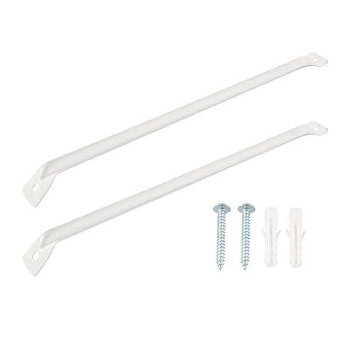 1Pair Closet Regalhalterungen Stabile Stützwand Montierte Metalldrahtgitter Halterung Accessoires Für Schrankdraht Für Die Stütze 1Pair Closet Regalhalterungen Stabile Stützwand Montierte Metalldrahtgitter Halterung Accessoires Für Schrankdraht Für Die Stütze von FIRSTXIU