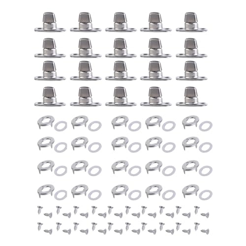 20 Pieces Twist Befestigungselemente Einschließlich Ösen Und Bolzen Die Für Sichere Leinwandbaugruppen Täglich Casual Use Möbelmontageschrauben Tragbar Sind 20 Pieces Twist Befestigungselemente Einschließlich Ösen Und Bolzen Die Für Sichere Leinwandbaugruppen Täglich Casual Use Möbelmontageschrauben Tragbar Sind von FIRSTXIU