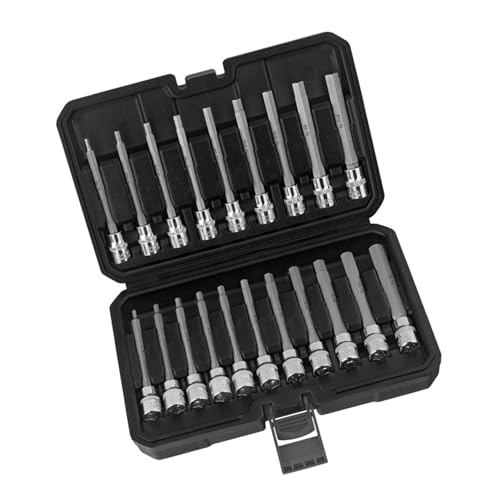 20pc 3/8 "Drive Allen Sockets Collection Metric 3 12mm Britisch 1/8 7/16" Ideal Für Mechanik Und Handwerksaufgaben Industrieklassen Sockeln von FIRSTXIU