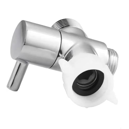 3 Wege Bidet T Adapter Aus Messing Ventilen Toilettenbidet Wasserabscheider Wasserhahn Splitterventile Für Handheld Toiletten T Adapter Mit Ausschalten von FIRSTXIU