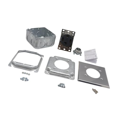 30.0A NEMAS 14 30R Elektro Outlet Box Installationssatz Mit Quadratverbindungsbox Und Abdeckplatte Für Anwendungen Abdeckplattenauslass 30.0A NEMAS 14 30R Elektro Outlet Box Installationssatz Mit Quadratverbindungsbox Und Abdeckplatte Für Anwendungen Abdeckplattenauslass von FIRSTXIU
