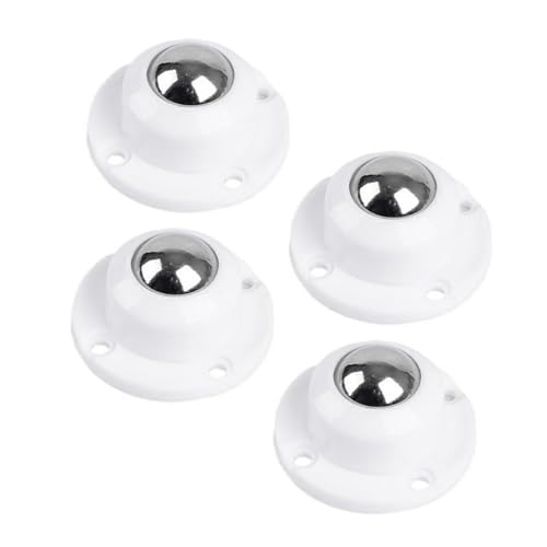 4pcs/Set Möbelräder Zuverlässig Und Starker Zauberer Glatte Rollplatte Casters Einfache Installation Für Tafelplatte Caster von FIRSTXIU