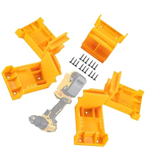 5pcs Batterie Dockhalter Für 18 V/20 V Batterie Elektrowerkzeughalter Halterung Fixiermontagezubehör Wandmontierte Werkzeughalterung 5pcs Batterie Dockhalter Für 18 V/20 V Batterie Elektrowerkzeughalter Halterung Fixiermontagezubehör Wandmontierte Werkzeughalterung von FIRSTXIU