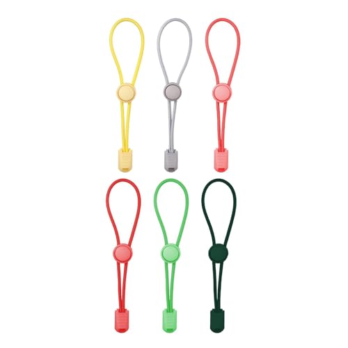 6pcs Flexible Verpackungsseildichtungsbänder Potterie Werkzeug Bindungen Elastischer Speicherseil Kabel Wickel Organisatoren Einstellbare Elastizitätstasche Krawatte von FIRSTXIU