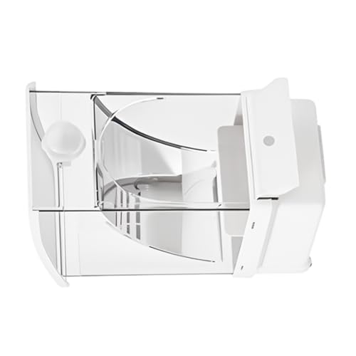 Abnehmbare Papageien Feeder Mit Großer Kapazität Lebensmittelbehälter Anti Spill Design Lebensmittelspender Für Cockatiels Brudel von FIRSTXIU