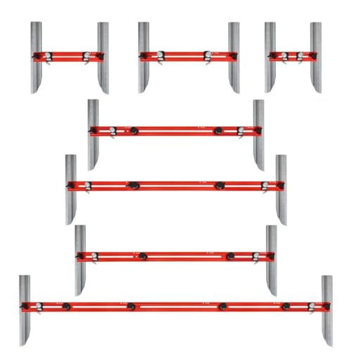 Aluminiumtreppenstufen Messwerkzeug Faltbare Treppenstufen Doppelmessvorlage Werkzeug Multifunktionsschiebmechanismus Vorlage von FIRSTXIU