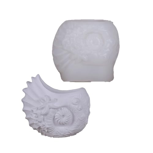 Conch Siliconform Für Handgefertigte Harzhandwerksschmuckhalter Dekorative Zement Pflanzer Kunstprojekte Kerzenschalenschimmelschimmel Form Silikonform Silikonform Conch Siliconform Für Handgefertigte Harzhandwerksschmuckhalter Dekorative Zement Pflanzer Kunstprojekte Kerzenschalenschimmelschimmel Form Silikonform Silikonform von FIRSTXIU