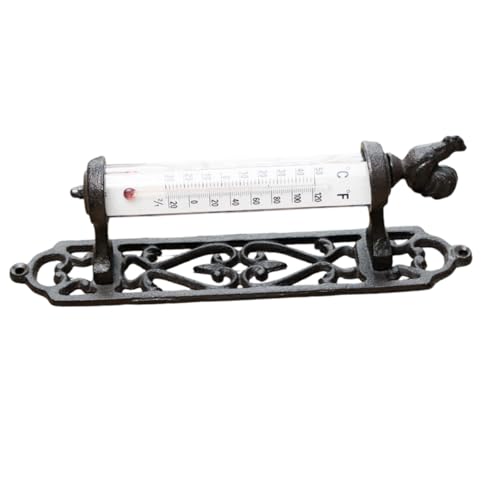 Dekoration Metallwandthermometer Mit Breiten Messbereichen Eisenwetter Thermometer Für Die Wall Der Amerikanischen Hähne Innenraum Außenanwendung Dekoration Metallwandthermometer Mit Breiten Messbereichen Eisenwetter Thermometer Für Die Wall Der Amerikanischen Hähne Innenraum Außenanwendung von FIRSTXIU