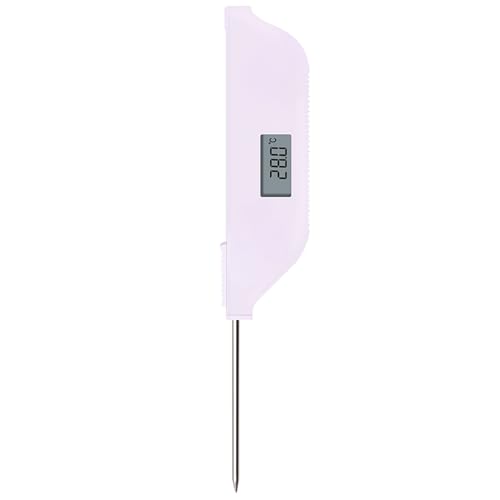 Digital Instantread Fleisch Thermometer Küche Kochen Lebensmittel Süßigkeiten Skalierbarer Probe Für BBQ Grills Fleisch von FIRSTXIU