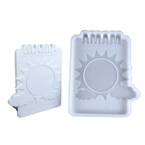 Elegante Bilderrahmen Silikonform Harz Crafting Formen Craft Project Formen von FIRSTXIU
