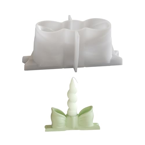 Elegante Kerzenhalter Schimmel Wiederverwendbare Bowknot Candlestick Silikonform Für Kerzenhalter Und Handwerksfestivalfeier von FIRSTXIU