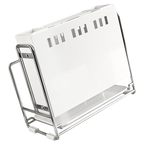 Elegantes Messer- und Utensilien-Aufbewahrungsregal, Arbeitsplatte oder Wandmontage, Küchenorganisation, stabile Eisen-Handwerkskunst Elegantes Messer- und Utensilien-Aufbewahrungsregal, Arbeitsplatte oder Wandmontage, Küchenorganisation, stabile Eisen-Handwerkskunst von FIRSTXIU