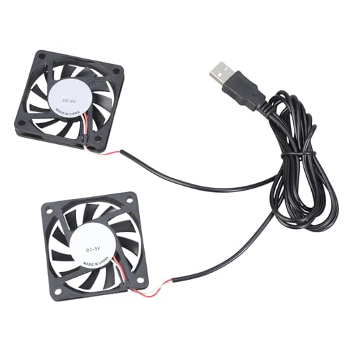 Energieeffizienter DC5V 0 2a Doppelkühllüfter 60x60x10 Mm Mit 93 Cm USB Kabel Für PC Hüllen Und Speichergeräte Doppellüfterkühlungslösung Für Netzwerkgeräte Energieeffizienter DC5V 0 2a Doppelkühllüfter 60x60x10 Mm Mit 93 Cm USB Kabel Für PC Hüllen Und Speichergeräte Doppellüfterkühlungslösung Für Netzwerkgeräte von FIRSTXIU