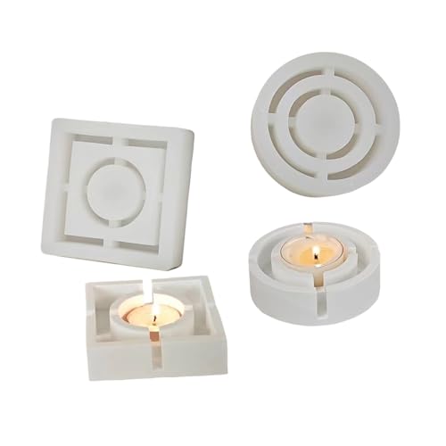 Epoxidharz Kerzenhalter Schimmel Home Party Kerzenlestick Origination Crafting Silicon Kerzenhalter Formen Für Dekore Handgefertigte Geschenke von FIRSTXIU