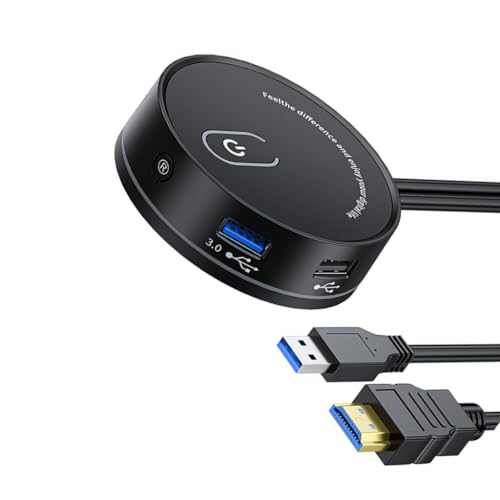 Externe Desktop-Stromsteuerung mit USB und 3,5 mm Auditory optional für einfachen Zugriff Externe Desktop-Stromsteuerung mit USB und 3,5 mm Auditory optional für einfachen Zugriff von FIRSTXIU