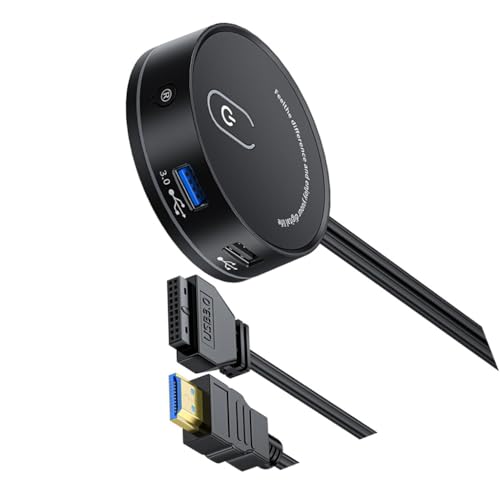 Externe Desktop-Stromsteuerung mit USB und 3,5 mm Auditory optional für einfachen Zugriff Externe Desktop-Stromsteuerung mit USB und 3,5 mm Auditory optional für einfachen Zugriff von FIRSTXIU