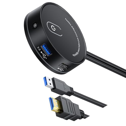 Externe Desktop-Stromsteuerung mit USB und 3,5 mm Auditory optional für einfachen Zugriff Externe Desktop-Stromsteuerung mit USB und 3,5 mm Auditory optional für einfachen Zugriff von FIRSTXIU