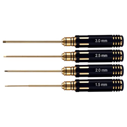 4pcs Hexagon Fahrerschlüsselmutter Fahrer Für Abgelegene Auto Hubschrauber FPV Haushaltsreparatur Elektronikzubehör Sechskantschlüssel von FIRSTXIU