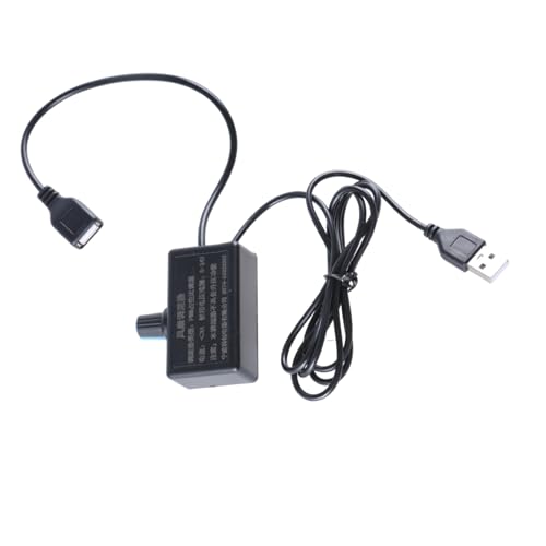 5V 24V3A USB Gerät Zur Stufenlosen Geschwindigkeitsregelung Zur Persönlichen Kühlung Und Einstellung Der LED Helligkeit von FIRSTXIU