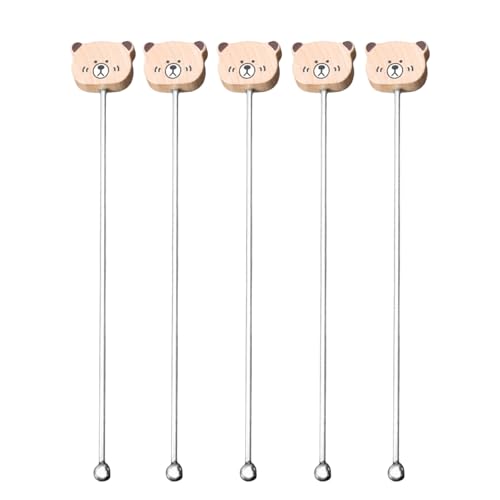 FIRSTXIU 5pcs Funktionaler Langer Kaffee Rührer Multifunktional Milchpulver Rührstangen Küchenwerkzeug Für Den Täglichen Gebrauch Langgang Löffel FIRSTXIU 5pcs Funktionaler Langer Kaffee Rührer Multifunktional Milchpulver Rührstangen Küchenwerkzeug Für Den Täglichen Gebrauch Langgang Löffel von FIRSTXIU
