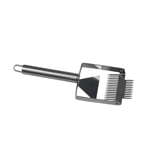 FIRSTXIU Edelstahl Schnittgabel Mit Ergonomischem Umgekehrter Haken Haken Schaber Zum Bienenzucht Biene Imbikultur Honeys Cutter Resistant Honeys Tool von FIRSTXIU