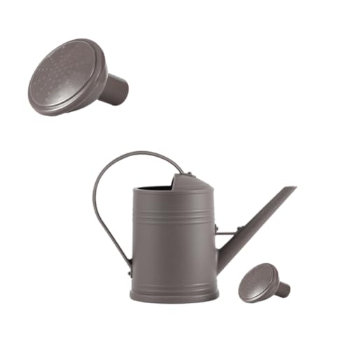 FIRSTXIU Ergonomische Bewässerung Dose 2 L Long Short Spout Abtrennbarer Sprinkler Easy Carry Design Für Gewächshäuser Garten Große Öffnung Plastikpflanzenwässerung Mit Gebogenem von FIRSTXIU