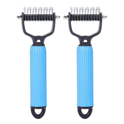 FIRSTXIU Ergonomische Haustierhaarentfernung Kamm Pflegewerkzeug Für Hausreisen Effektive Losen Pelzen Deshedding Pinsel Für Hundekatzen 2PCS Ergonomisches Deshedding Werkzeug FIRSTXIU Ergonomische Haustierhaarentfernung Kamm Pflegewerkzeug Für Hausreisen Effektive Losen Pelzen Deshedding Pinsel Für Hundekatzen 2PCS Ergonomisches Deshedding Werkzeug von FIRSTXIU